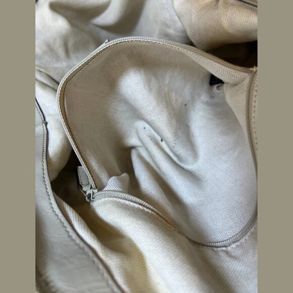 Tan Gucci GG Canvas Sukey Satchel Tote Bag - Picture 13 of 15